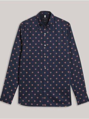 Ted Baker Floral Slim Fit Shirt